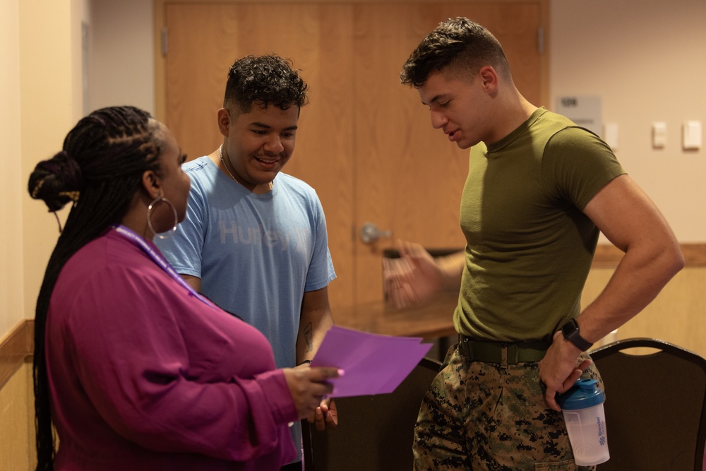 MCAS Beaufort Family Team Building hosts &quot;Walk in My Shoes&quot; event