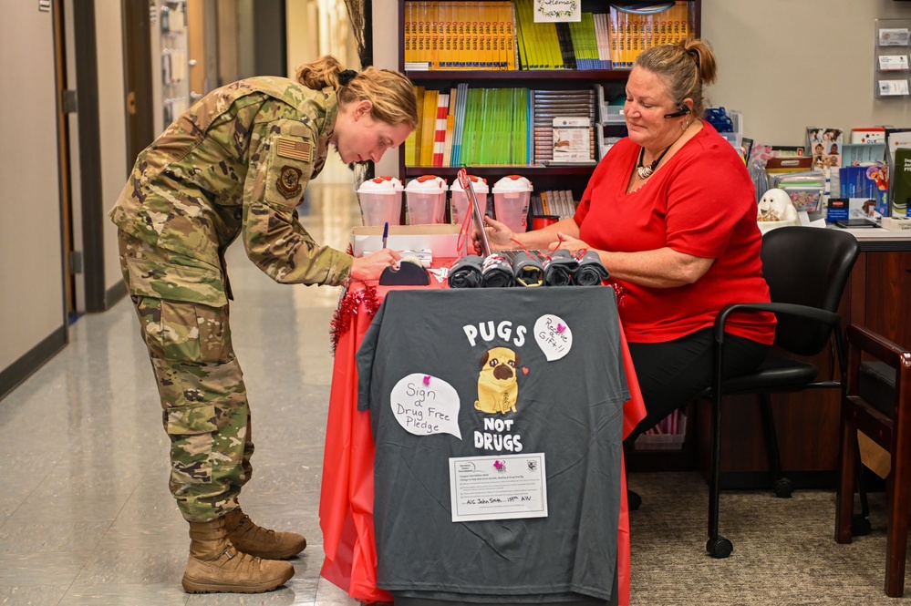 139th Airlift Wing celebrates Red Ribbon Week