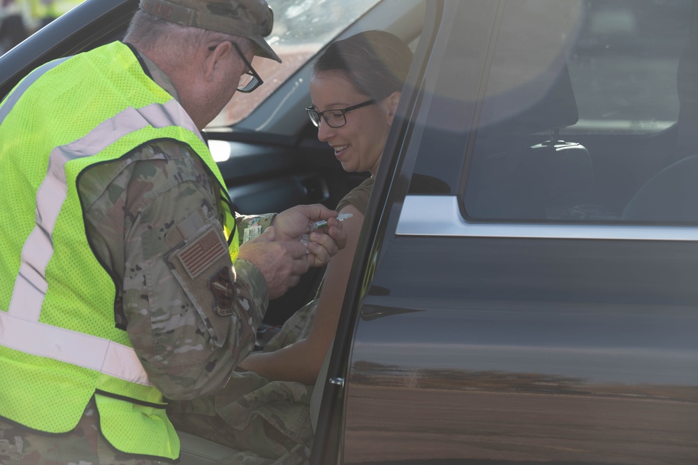 PSFB First Drive Thru Flu Shot