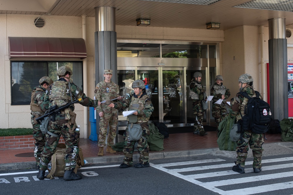 Yokota gears up for a simulated deployment during BM 24-1