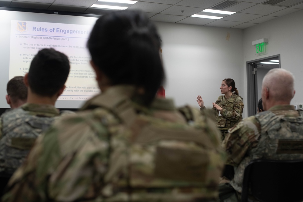 Yokota gears up for a simulated deployment during BM 24-1