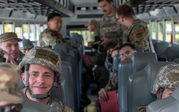 Yokota gears up for a simulated deployment during BM 24-1