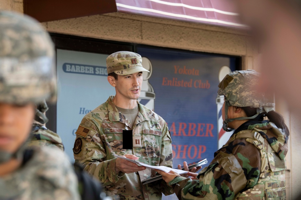 Yokota gears up for a simulated deployment during BM 24-1