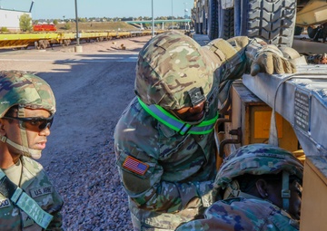 HHBN, 4ID Offloads Vehicles from European Deployment