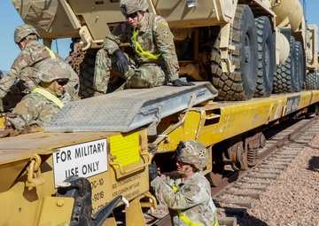 HHBN, 4ID Offloads Vehicles from European Deployment