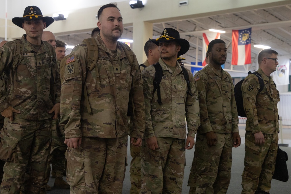 3 CAB Soldiers Return From Deployment