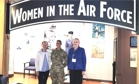 DAF Retiree Council members at the Airman Heritage Musuem