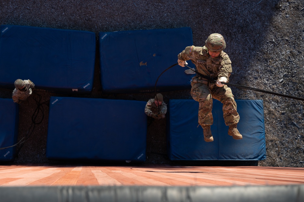 95th Chemical Company rappels at JBER