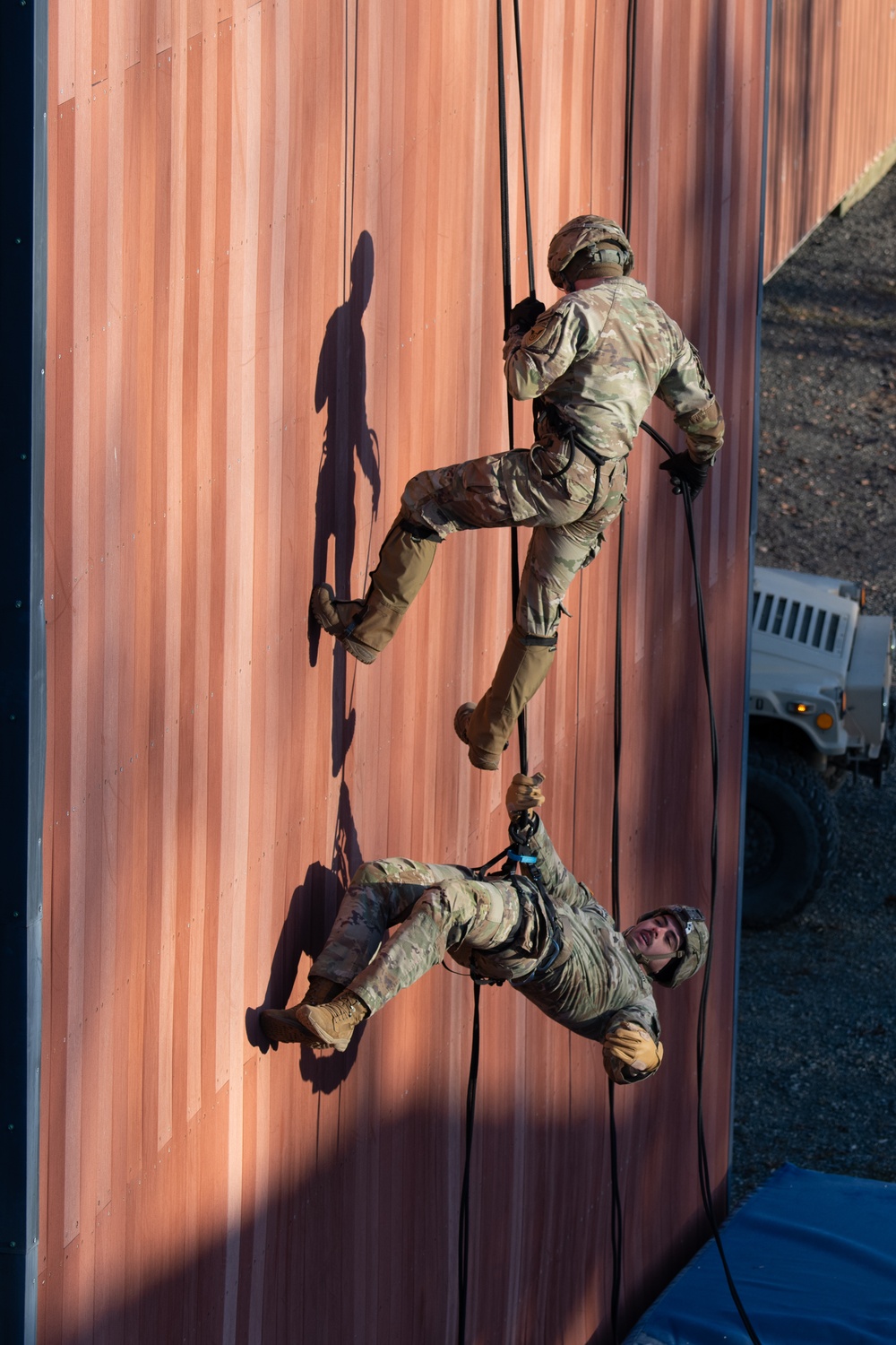 95th Chemical Company rappels at JBER