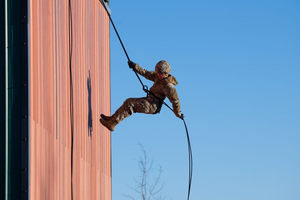 95th Chemical Company rappels at JBER