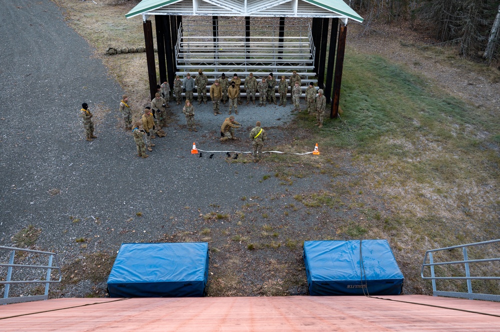 95th Chemical Company rappels at JBER