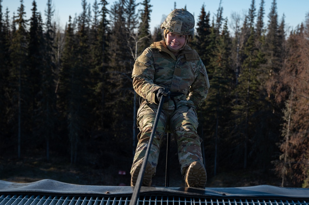 95th Chemical Company rappels at JBER