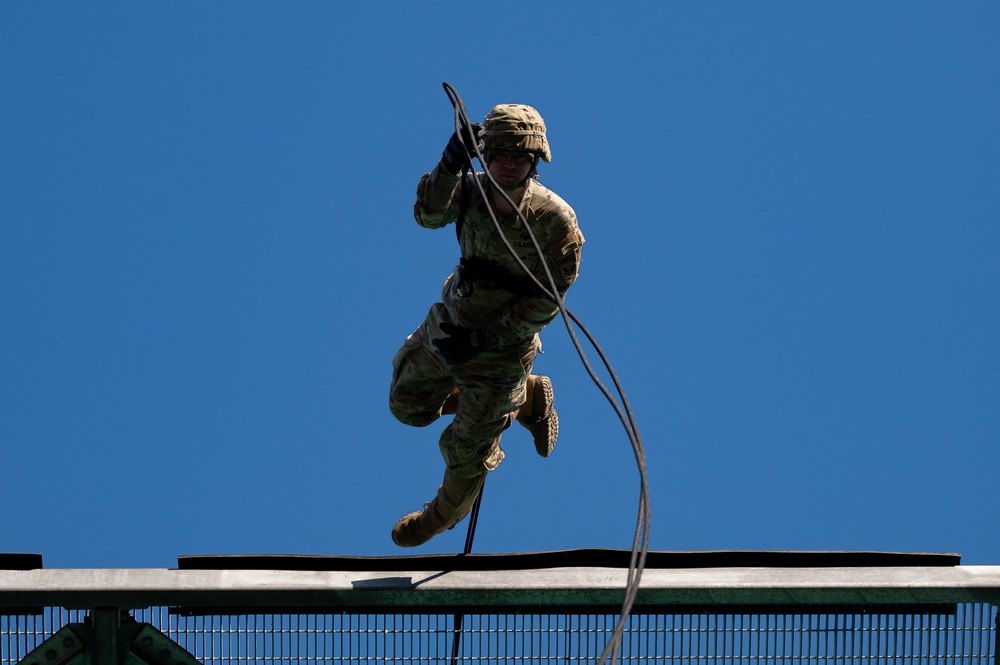 95th Chemical Company rappels at JBER