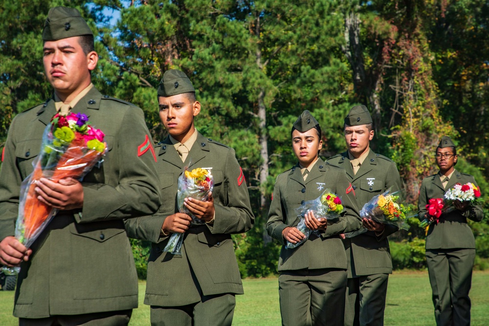 Marine Corps Combat Service Support Schools Relief and Appointment Ceremony