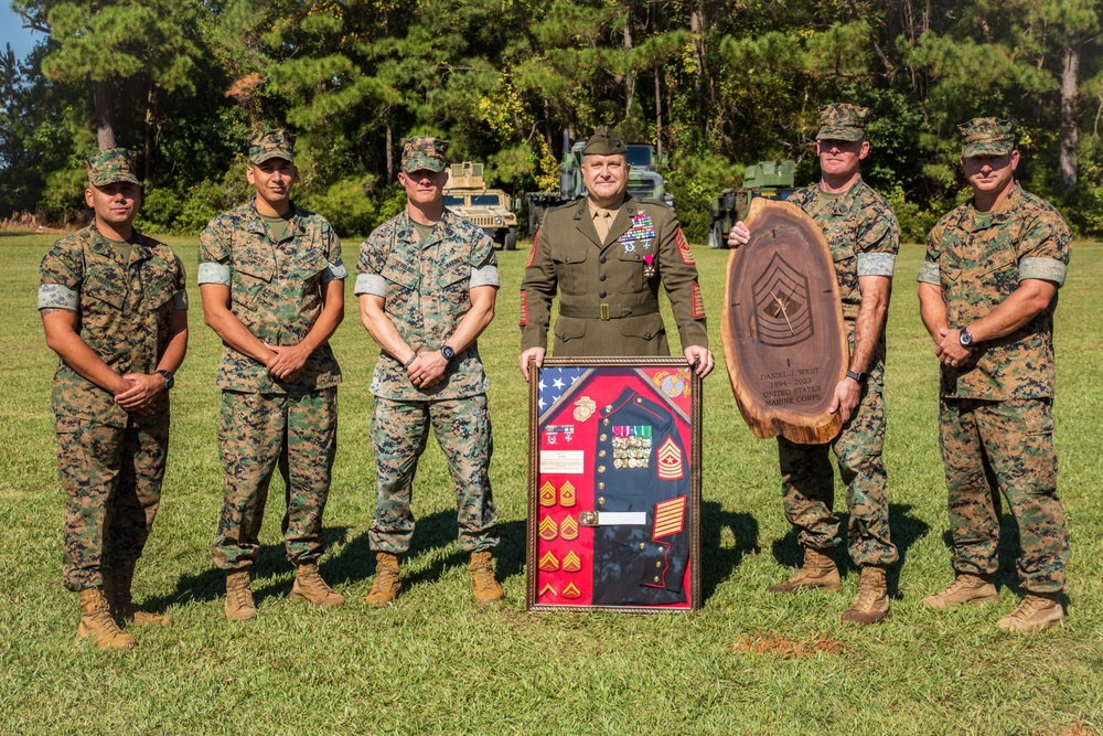 Marine Corps Combat Service Support Schools Relief and Appointment Ceremony