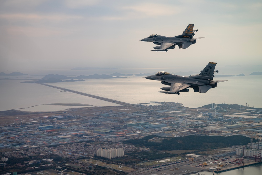 8th FW participates in U.S., Japan, Republic of Korea 1st aerial exercise