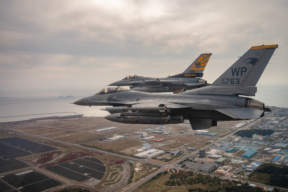 8th FW participates in U.S., Japan, Republic of Korea 1st aerial exercise