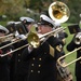 U.S. Navy Ceremonial Band rehearses for a full force arrival demonstration at the White House