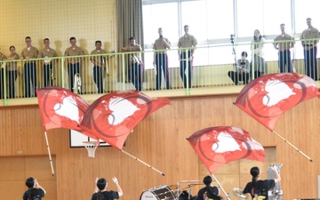 III MEF Band Advises Gotemba Nishi Junior High Musicians