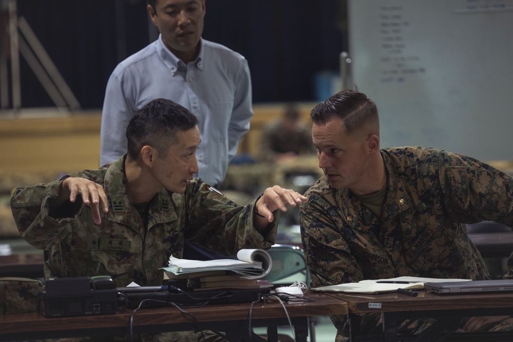 Resolute Dragon 23 FTX | III MEF &amp; JGSDF Establish a Bilateral Coordination Center