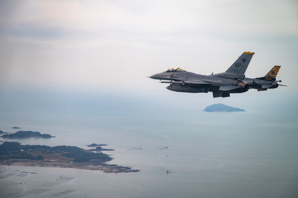 8th FW participates in U.S., Japan, Republic of Korea 1st aerial exercise