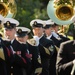 U.S. Navy Ceremonial Band rehearses for a full force arrival demonstration at the White House