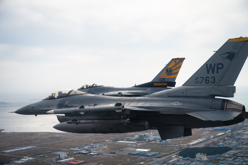 8th FW participates in U.S., Japan, Republic of Korea 1st aerial exercise