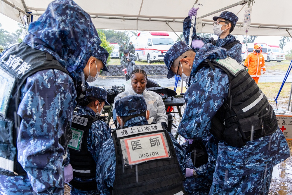 USNMRTC Yokosuka, Government of Japan, Japanese Self Defense Force, US Army, and US Air Force hone interoperability at Big Rescue Kanagawa