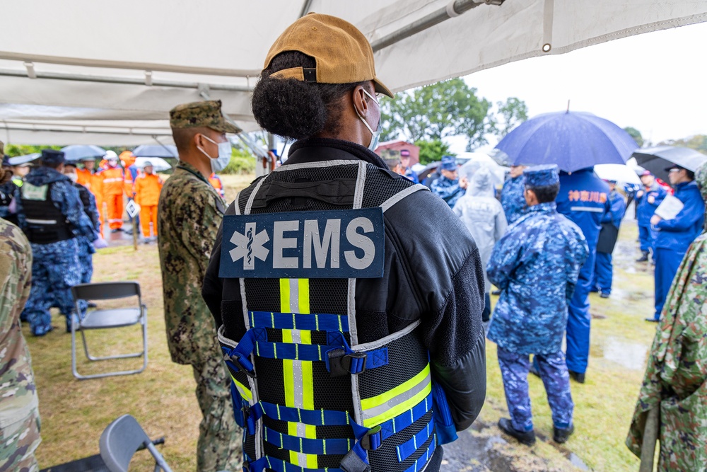 USNMRTC Yokosuka, Government of Japan, Japanese Self Defense Force, US Army, and US Air Force hone interoperability at Big Rescue Kanagawa