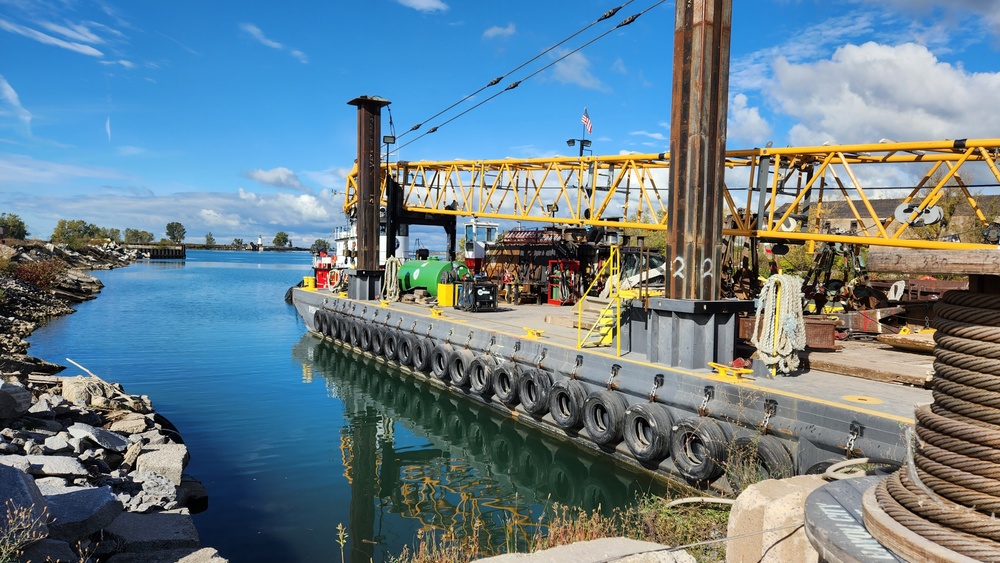 Buffalo Outer Harbor Wetland Ecosystem Phase I Construction