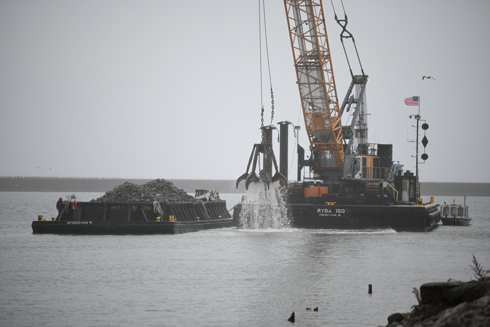 Buffalo Outer Harbor Wetland Ecosystem Phase I Construction