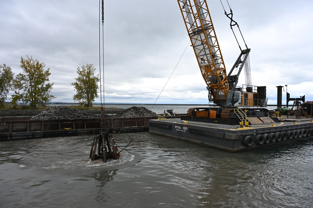 Buffalo Outer Harbor Wetland Ecosystem Phase I Construction