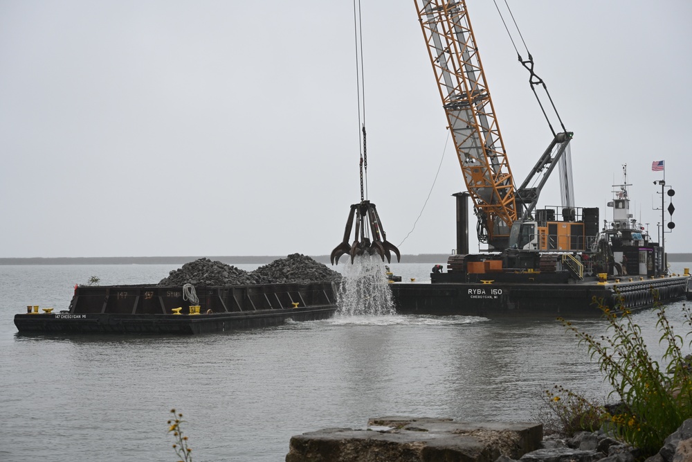 Buffalo Outer Harbor Wetland Ecosystem Phase I Construction