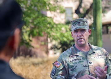 U.S. Army Garrison Hawaii, U.S. Navy, partner with community leaders in Kolekole Pass emergency preparedness event