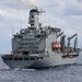 USS Dewey (DDG 105) Conducts Underway Replenishment with USNS Big Horn (T-AO 198) While Operating in the South China Sea