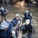 Jungle school students train on waterborne operations