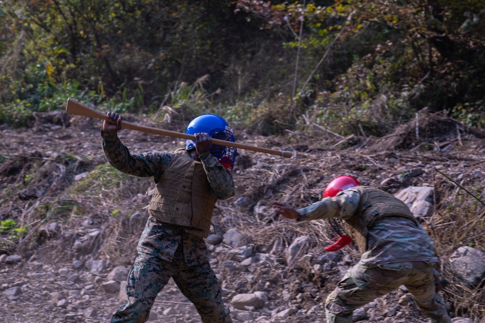 Marines Participate in Mongudai