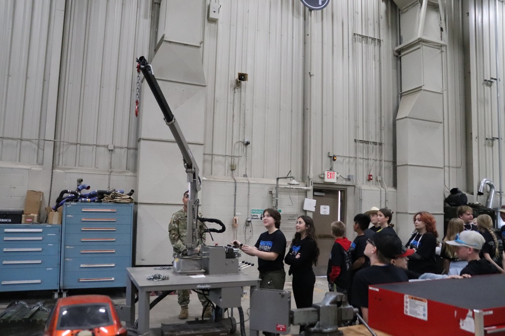 Innovations STEM Academy students visit RTS-Maintenance at Fort McCoy