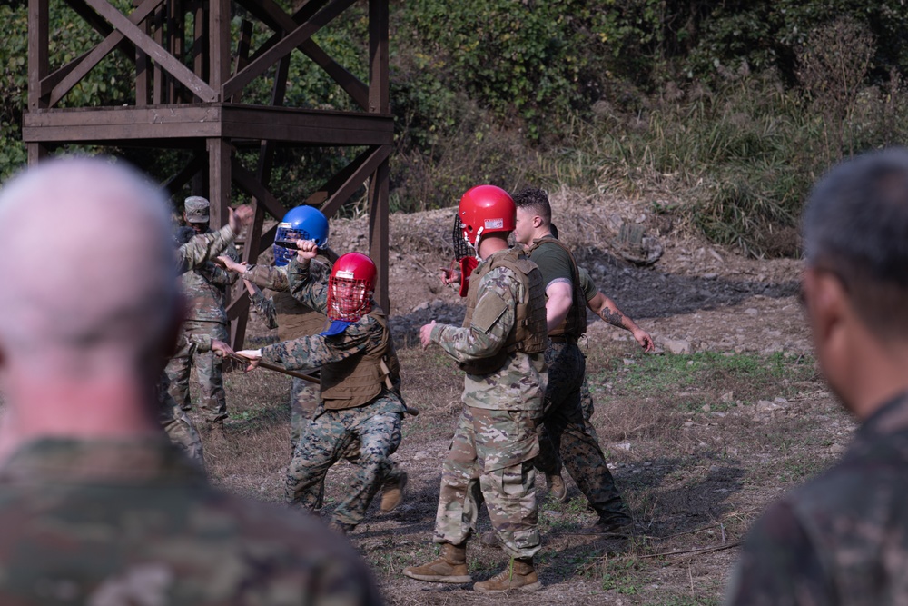 Marines Participate in Mongudai