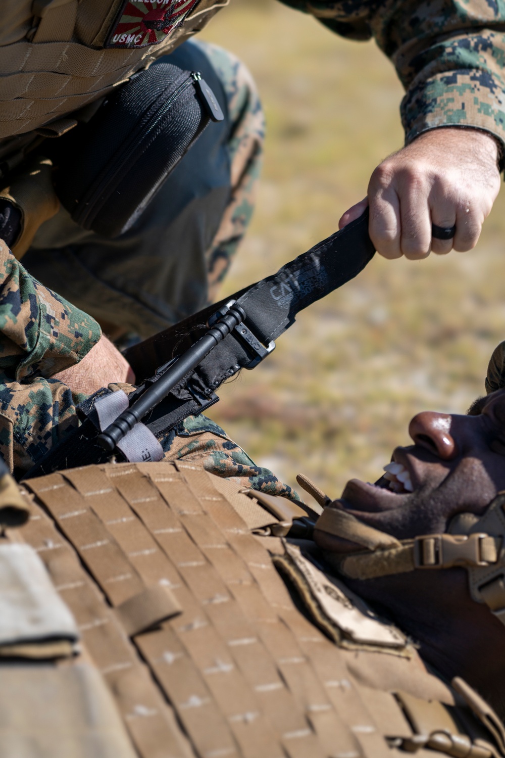 Active Shield 23: US Navy hospital corpsman conduct tourniquet class