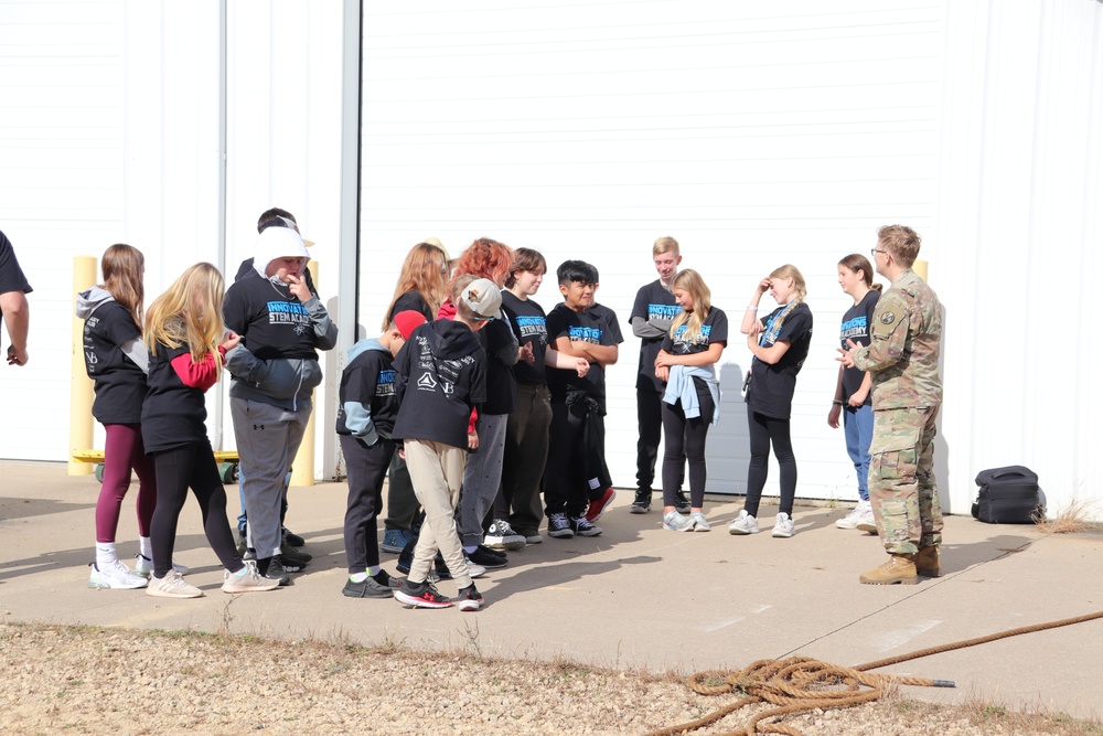 Innovations STEM Academy students visit RTS-Maintenance at Fort McCoy