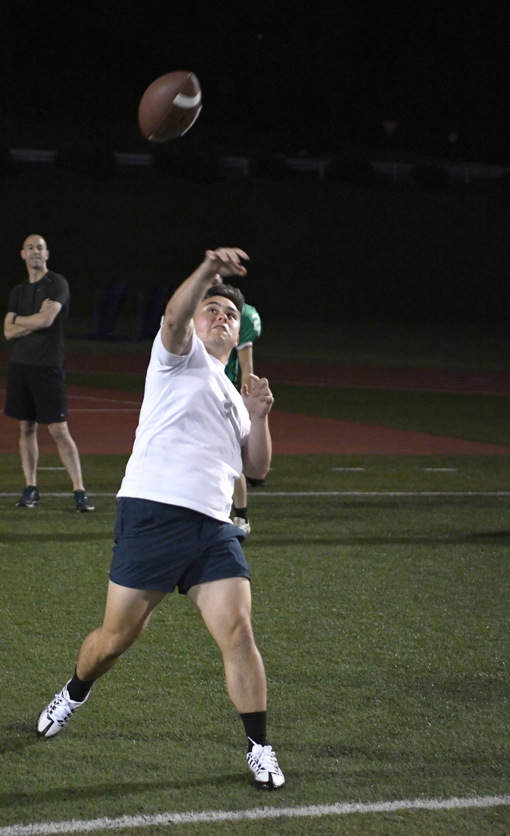 Punt, Kick, Toss event brings out more than 20 competitors for gridiron challenge