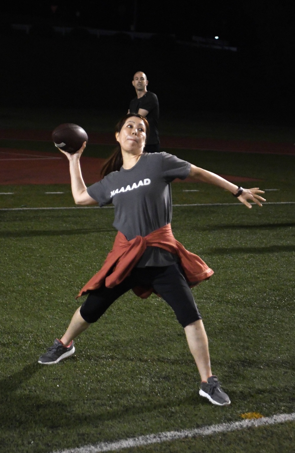 Punt, Kick, Toss event brings out more than 20 competitors for gridiron challenge