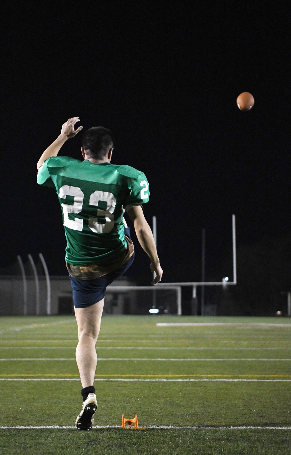 Punt, Kick, Toss event brings out more than 20 competitors for gridiron challenge