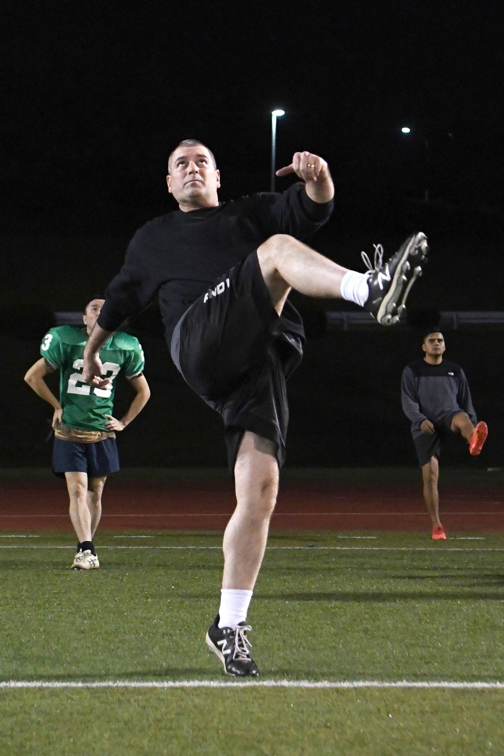 Punt, Kick, Toss event brings out more than 20 competitors for gridiron challenge