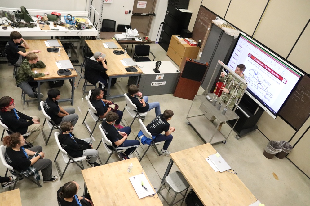 Innovations STEM Academy students visit RTS-Maintenance at Fort McCoy