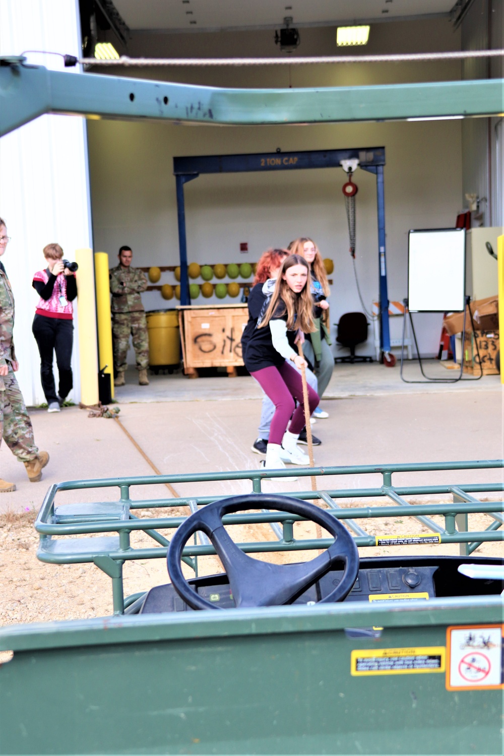 Innovations STEM Academy students visit RTS-Maintenance at Fort McCoy