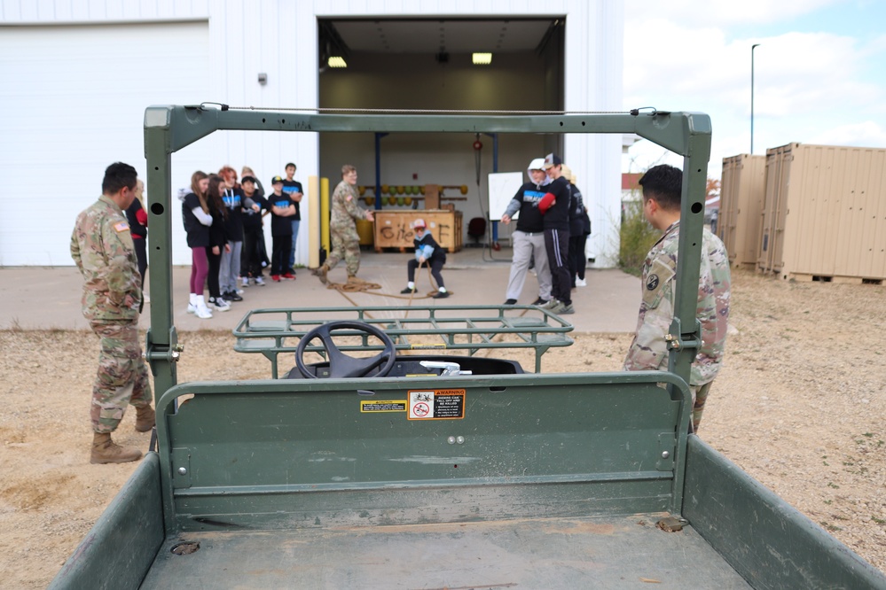 Innovations STEM Academy students visit RTS-Maintenance at Fort McCoy