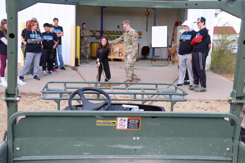 Innovations STEM Academy students visit RTS-Maintenance at Fort McCoy
