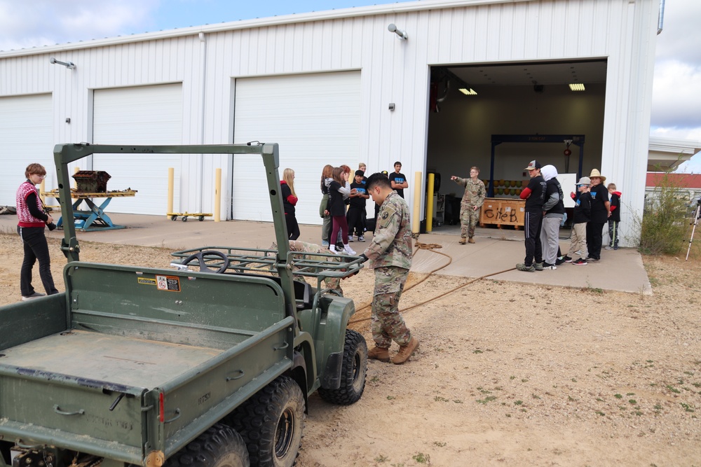 Innovations STEM Academy students visit RTS-Maintenance at Fort McCoy